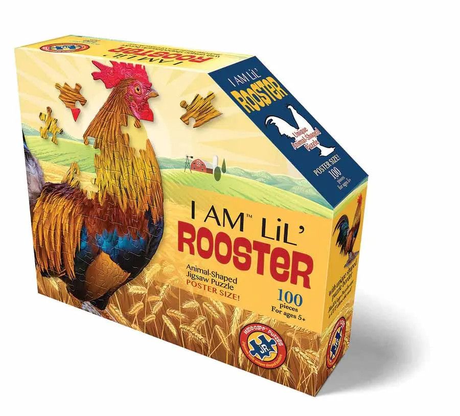 I am Lil' Rooster 100 piece jigsaw puzzle