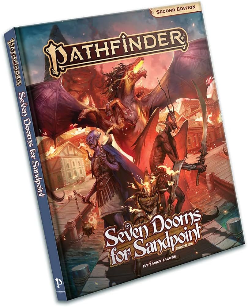 Pathfinder 2E: Adventure - Seven Dooms for Sandpoint (Hardcover)
