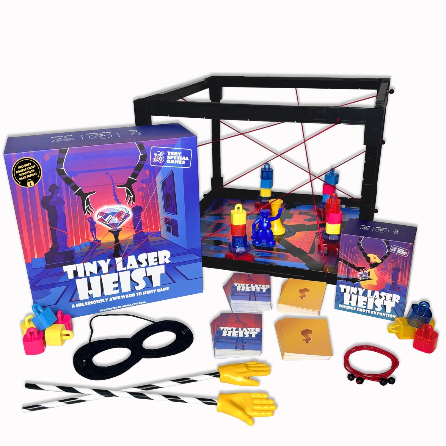 Tiny Laser Heist
