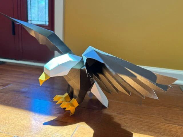 3D PaperCraft: Eagle