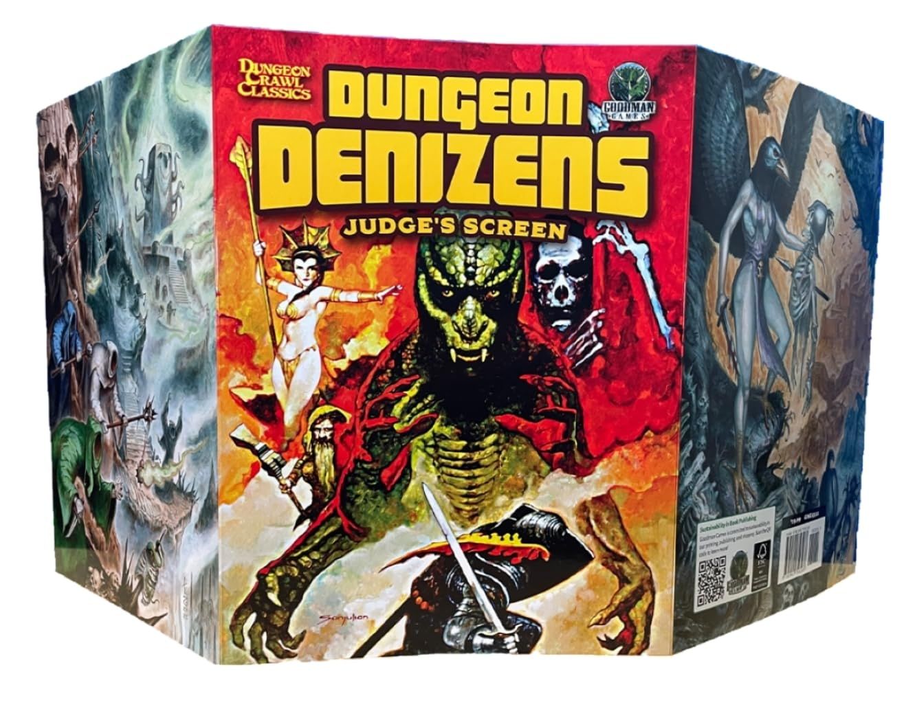 Dungeon Denizens: Judge's Screen [D&amp;D 5e]