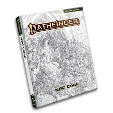 Pathfinder 2E: NPC Core - Hardcover, Sketch Cover Edition