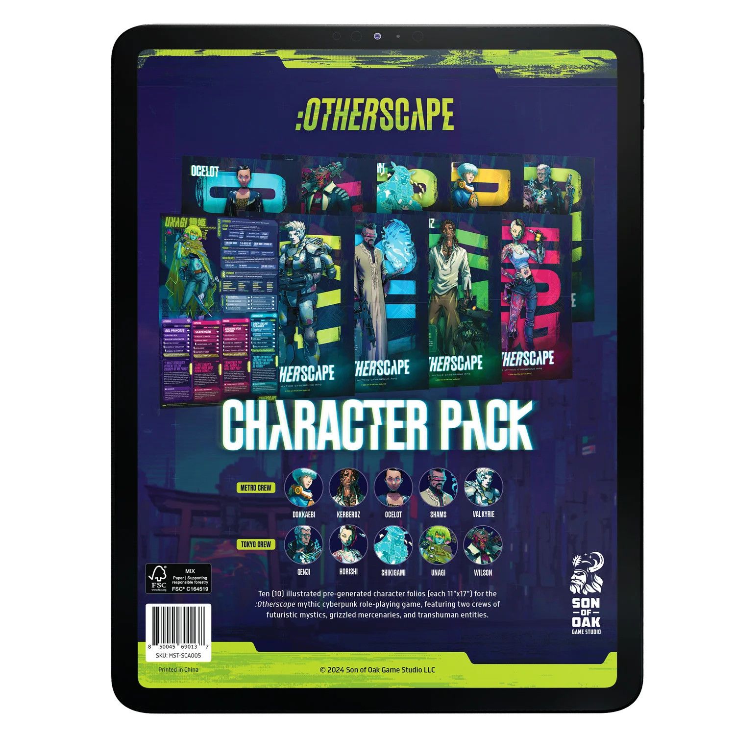 Otherscape: Character Folio #1