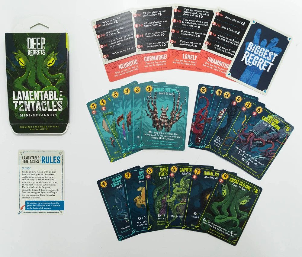 Deep Regrets: Lamentable Tentacles Mini Expansion