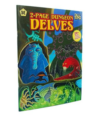 2-Page Dungeon Delves [D&amp;D 5e &amp; DCC]