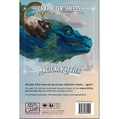 Magical Kitties Save the Day! Character Sheets
