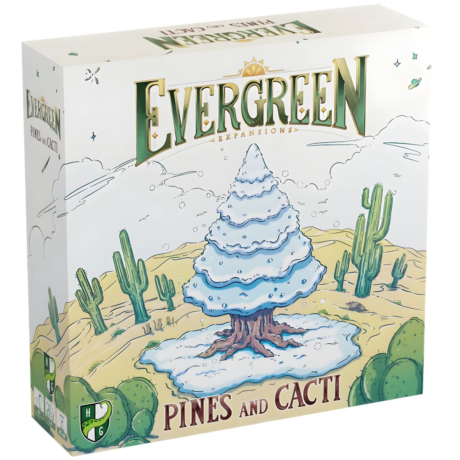 Evergreen: Pines and Cacti