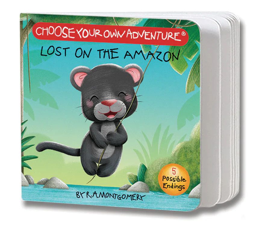 CYOA Board Book: Lost On the Amazon