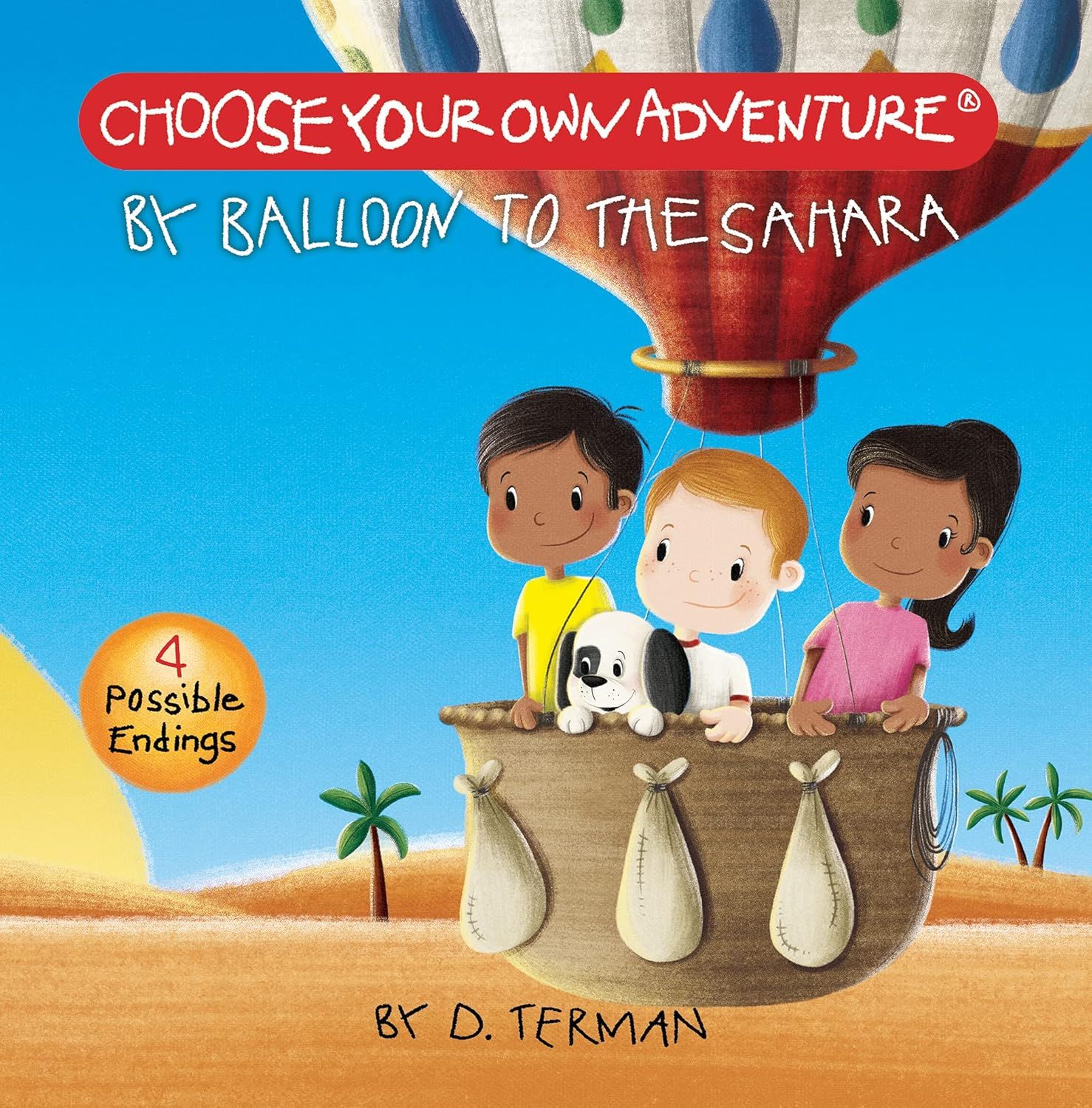 CYOA Board Book: By Balloon To The Sahara