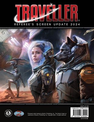 Traveller RPG: Referee’s Screen Update 2024
