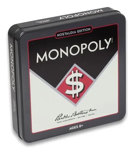 Monopoly Nostalgia Tin