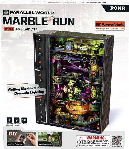 Alchemy City Marble Run