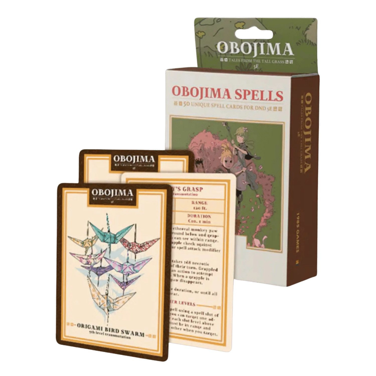 Obojima RPG: Spell Cards [D&amp;D5e]