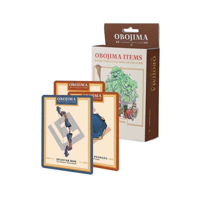 Obojima RPG: Unique Magic Item Cards [D&amp;D5e]
