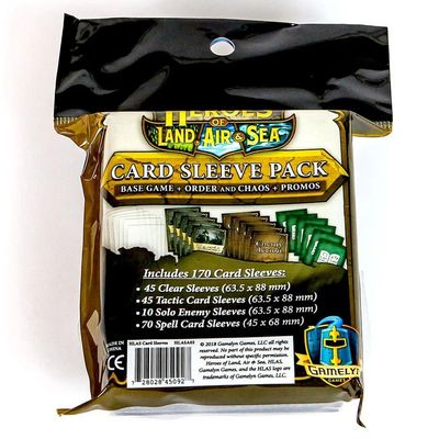 Heroes of Land, Air &amp; Sea: Card Sleeve Pack