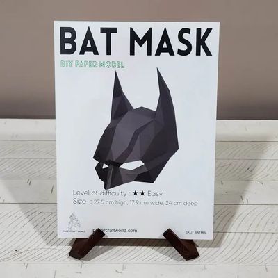 3D PaperCraft: Batman Mask