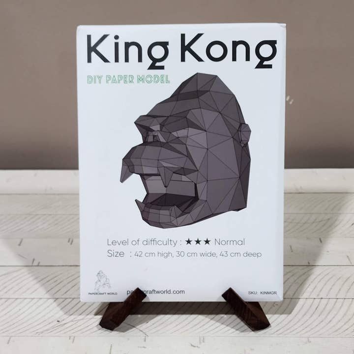 3D PaperCraft: King Kong Mask