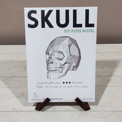 3D PaperCraft: Skull Mask