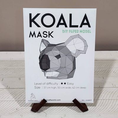 3D PaperCraft: Koala Mask