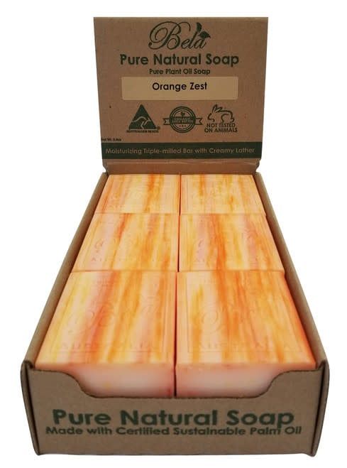 Bela 3.3 oz Orange Zest Soap