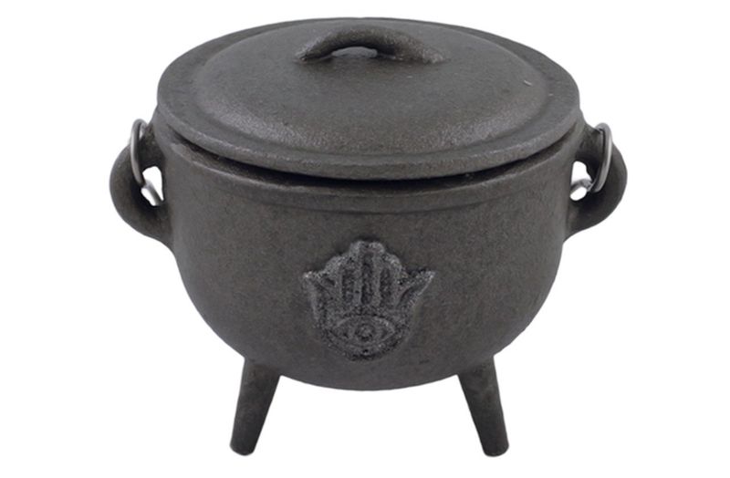 HAMSA Cast Iron Cauldron