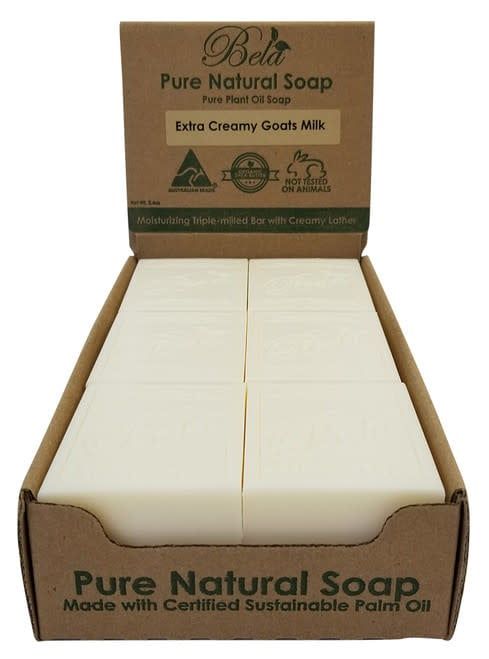 Bela 3.3 oz Extra Creamy Goats Milk Soap