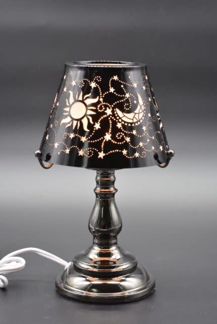 Sun &amp; Moon Electric Aroma Wamer Lamp Black