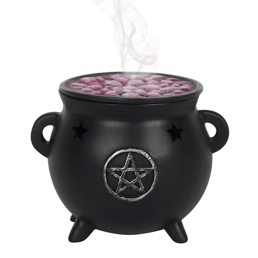 Pentagram Cauldron Incense Cone holder