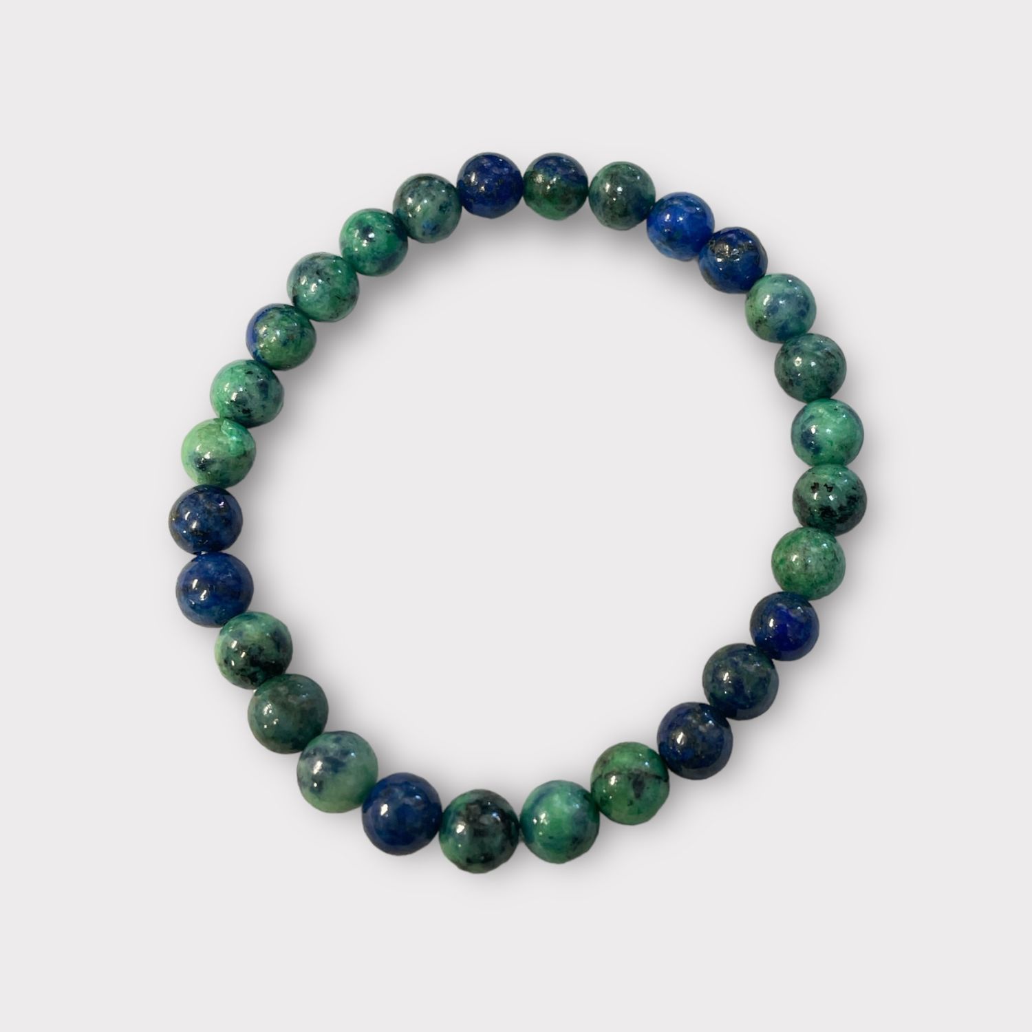 Azurite-Malachite Bracelet 6 mm