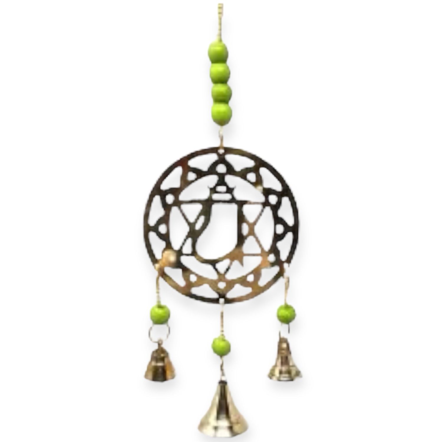 Heart Chakra Brass Windchime