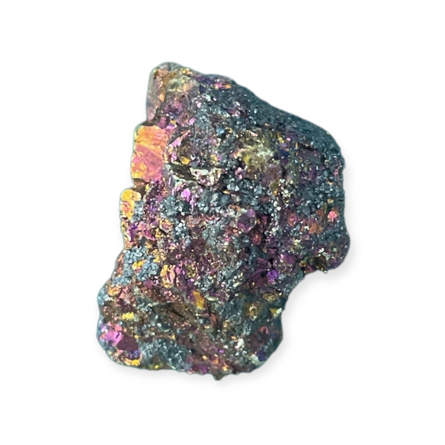 Chalcopyrite - Raw Tumbled Stone