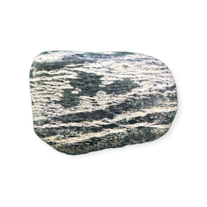 Green Zebra Jasper Tumbled Stone