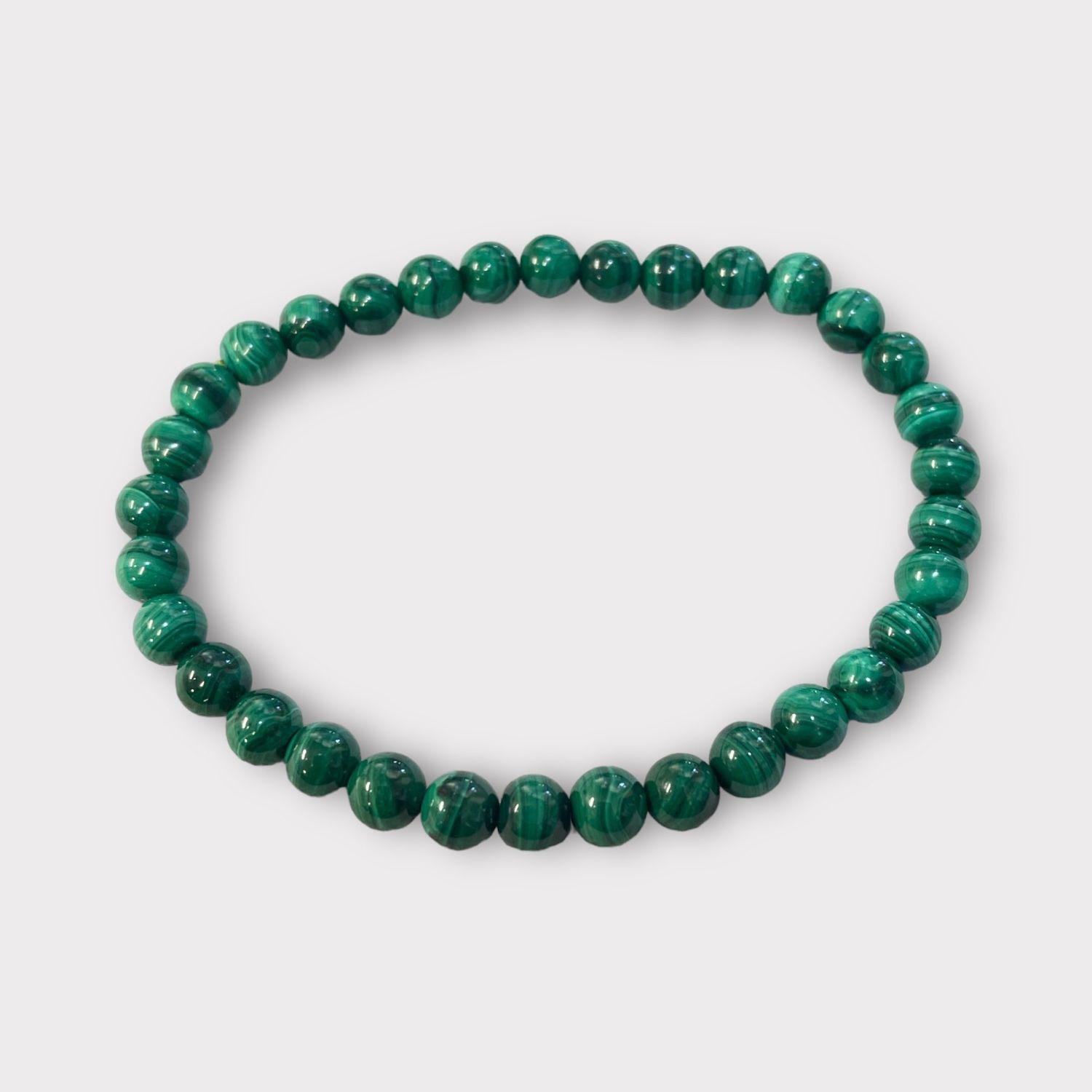 Malachite Bracelet 6 mm