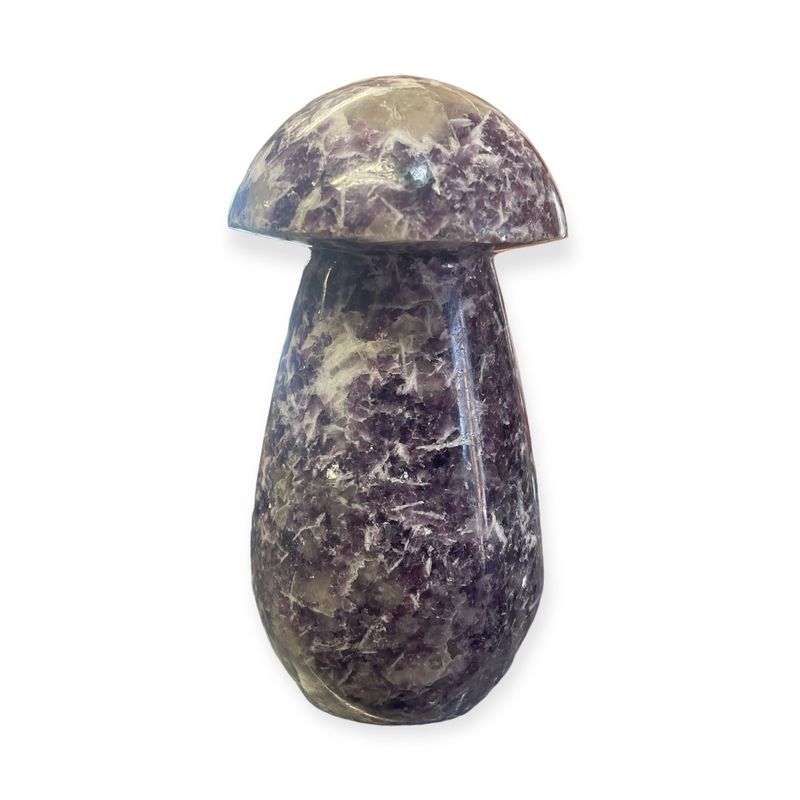 Lepidolite Crystal Mushroom