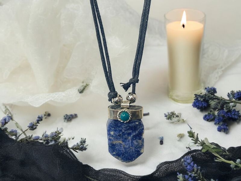 Sodalite  Pendant Necklace