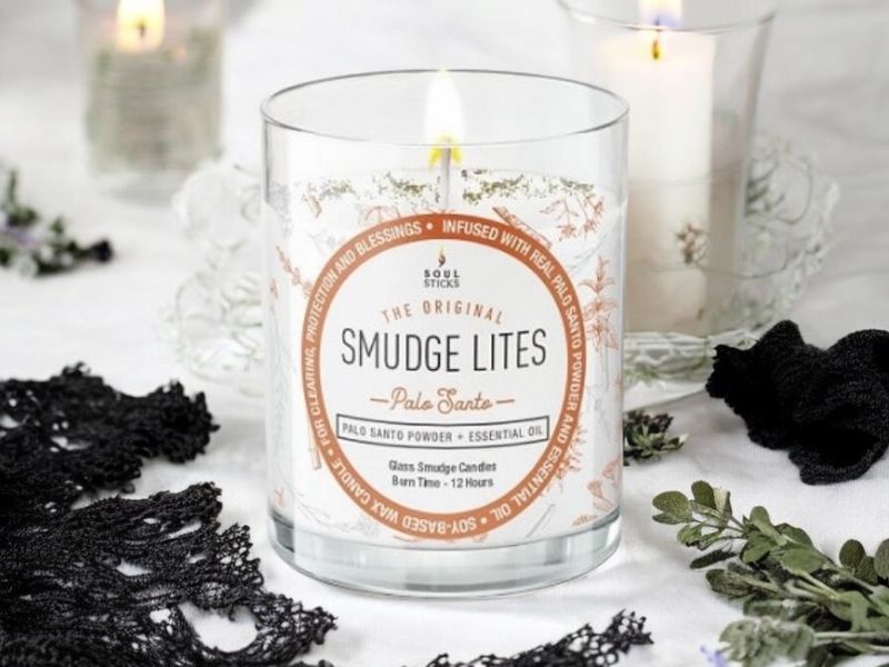 Palo Santo Votive Smudge Candle