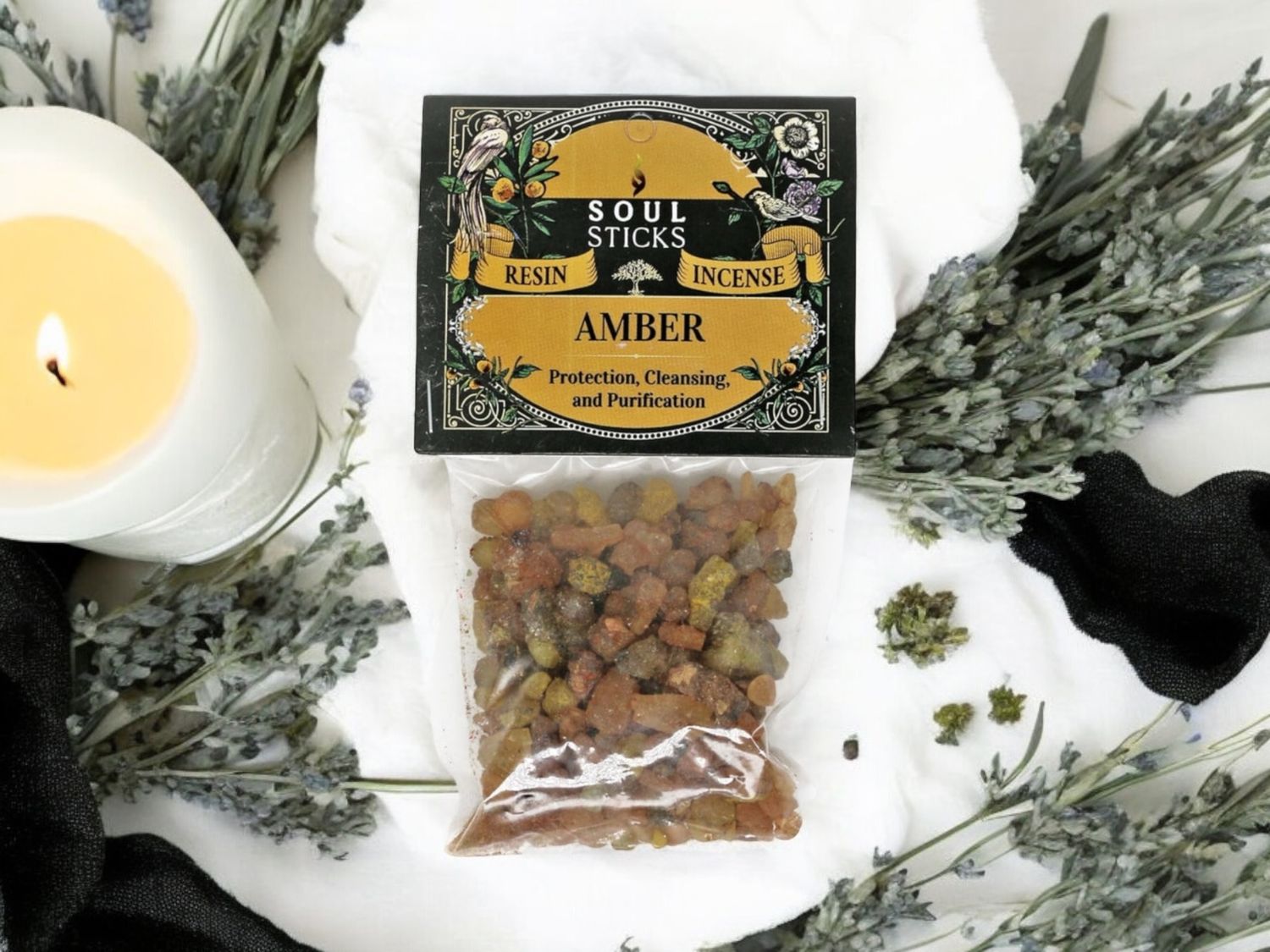 Amber Natural Resin Incense