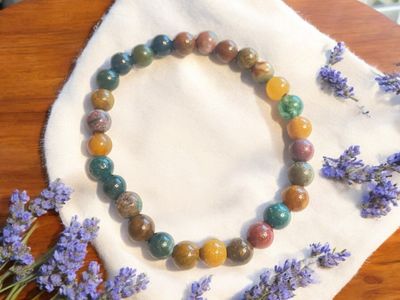 Ocean Jasper Bracelet 6mm