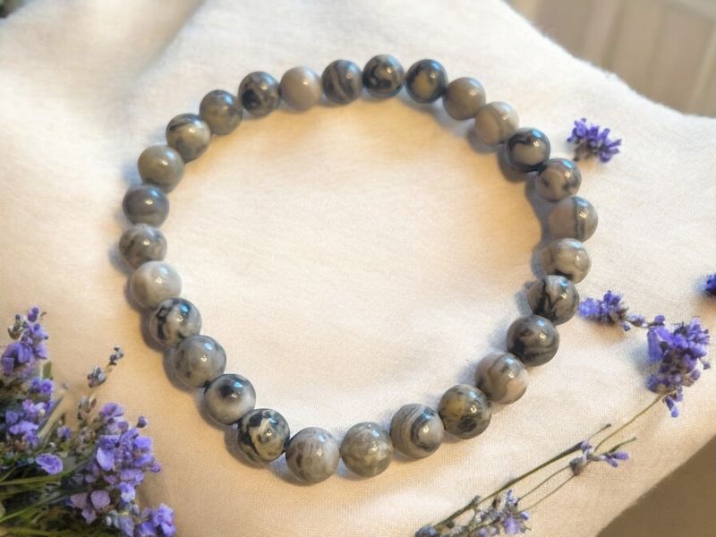 Picasso Jasper Bracelet 6 mm