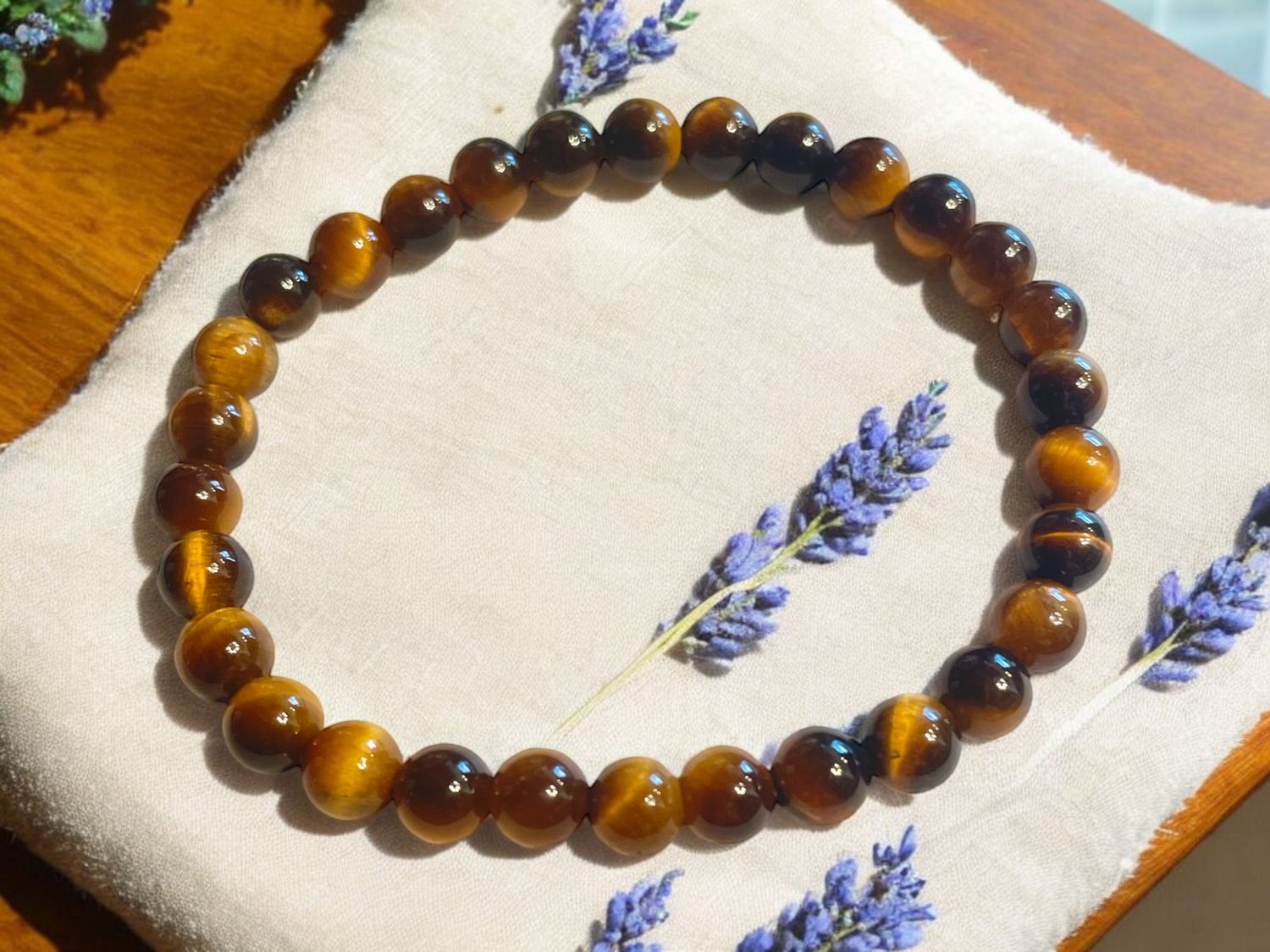 Tigers Eye Bracelet 6 mm