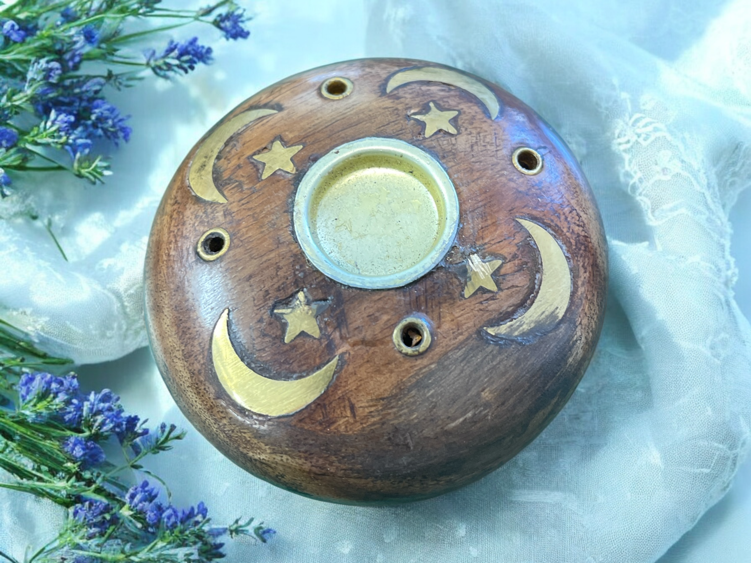 Celestial Wooden Stick and/or Cone Burner