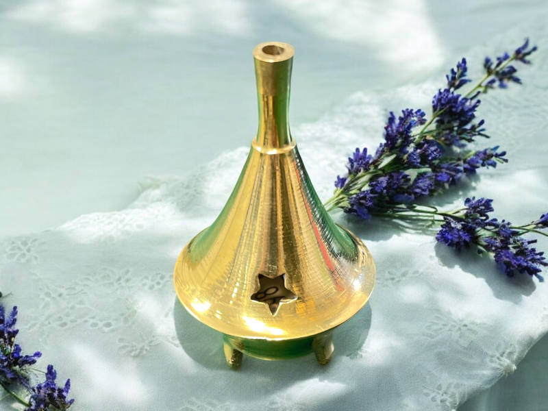 Brass Cone Burner 2.5&quot; H