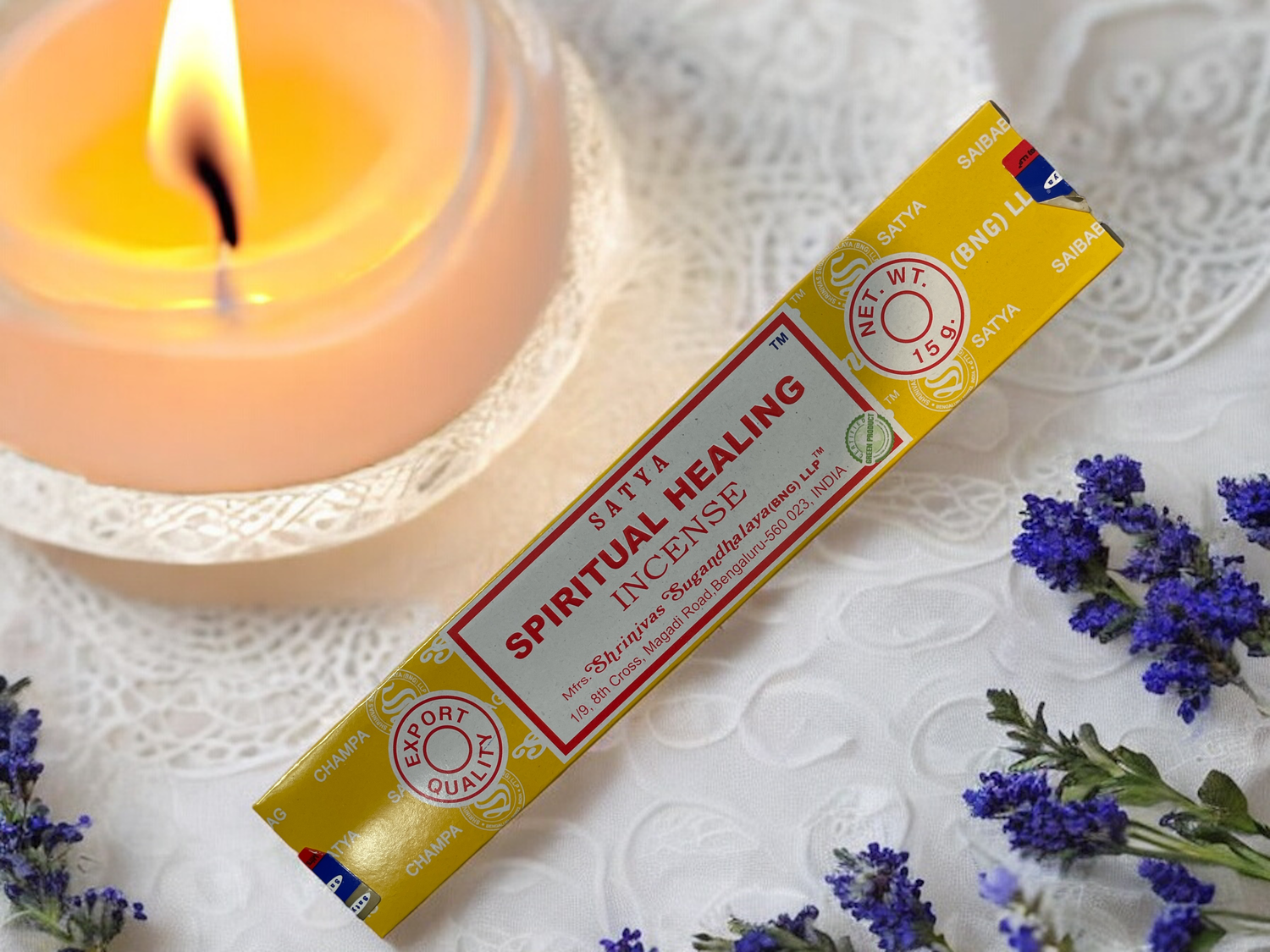 Spiritual Healing Incense Box - Satya