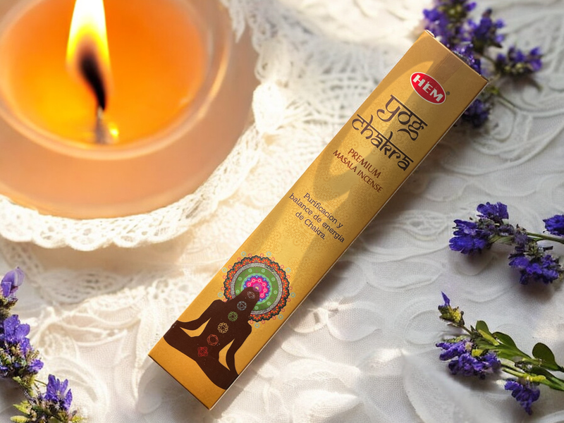 Yog Chakras Incense - Hem