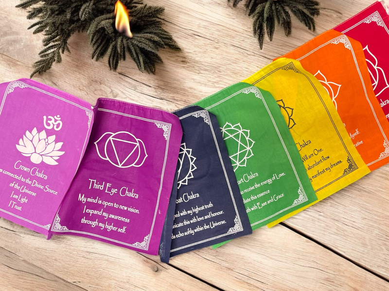 Chakra Prayer Flag