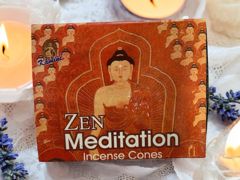 Zen Meditation Incense Cones - Kamini