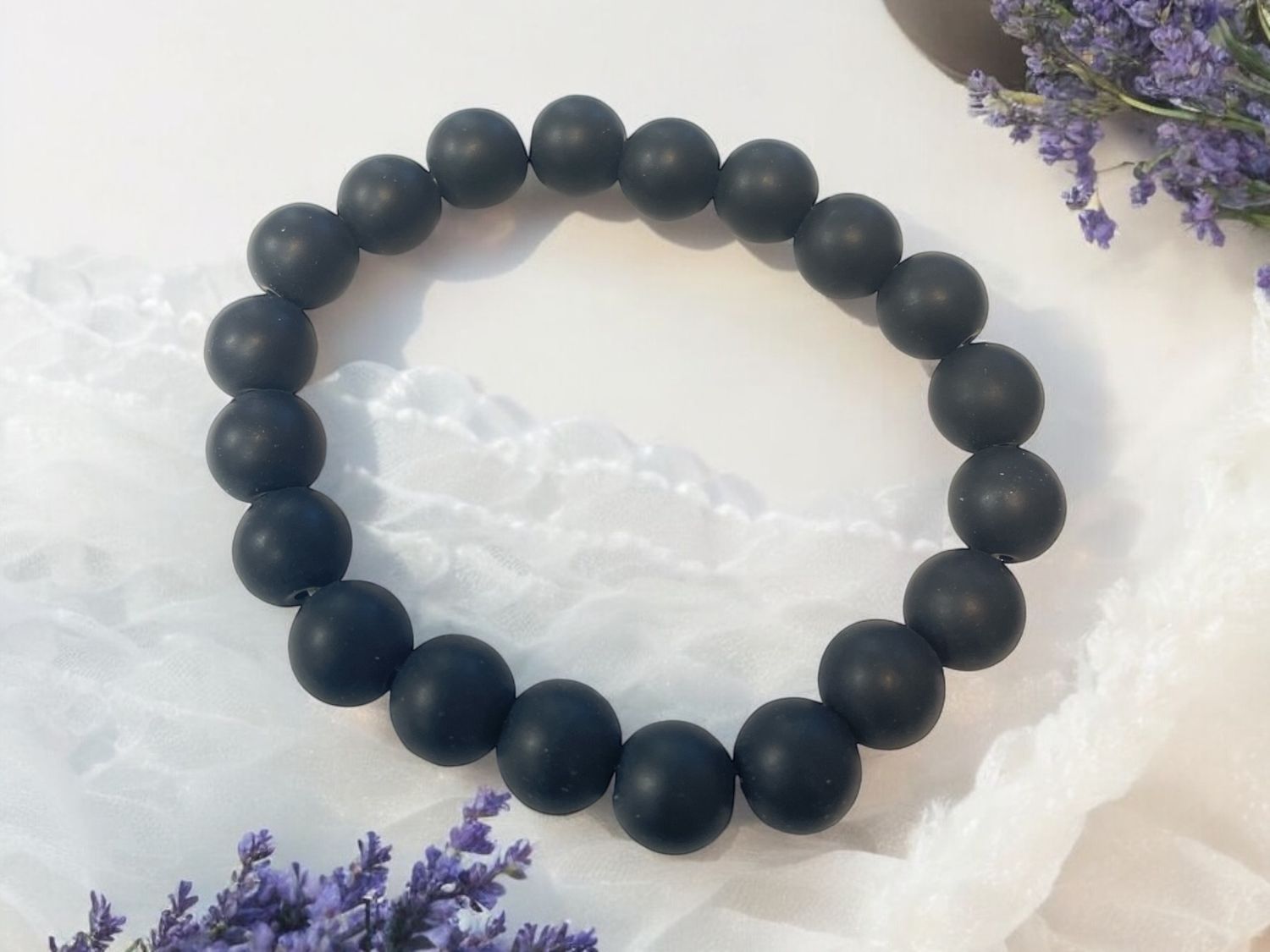Black Onyx Bracelet 10mm