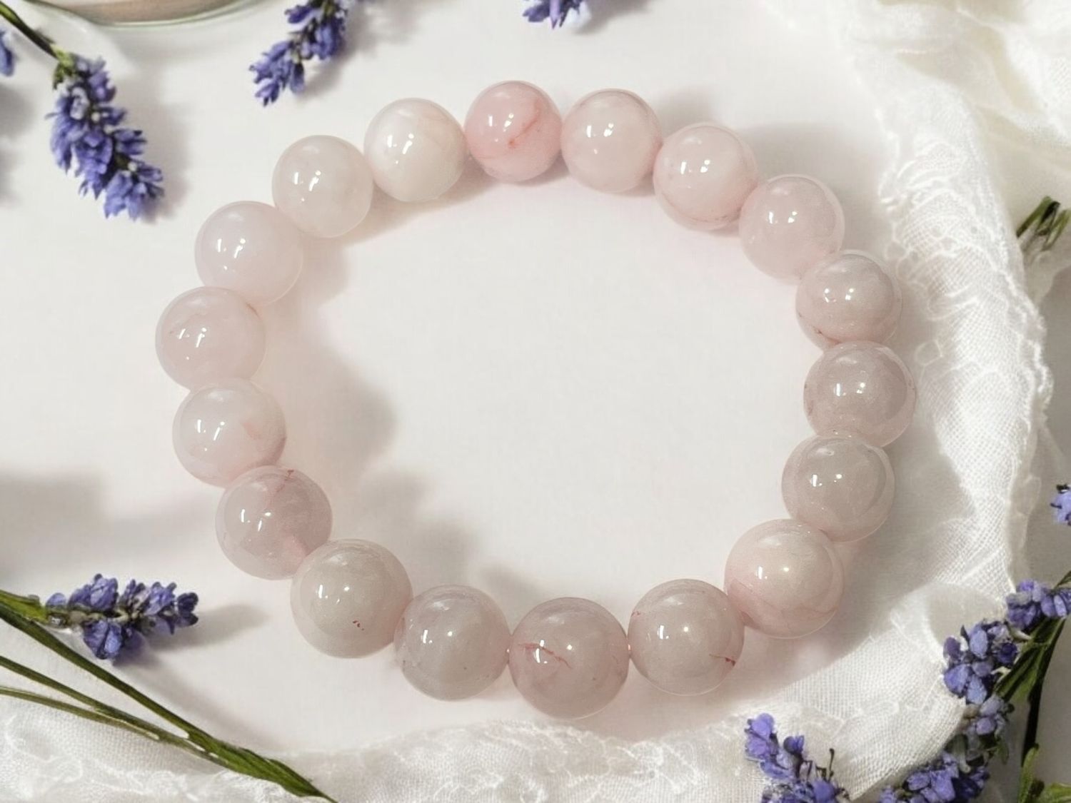 Rose Quartz Bracelet 10 mm