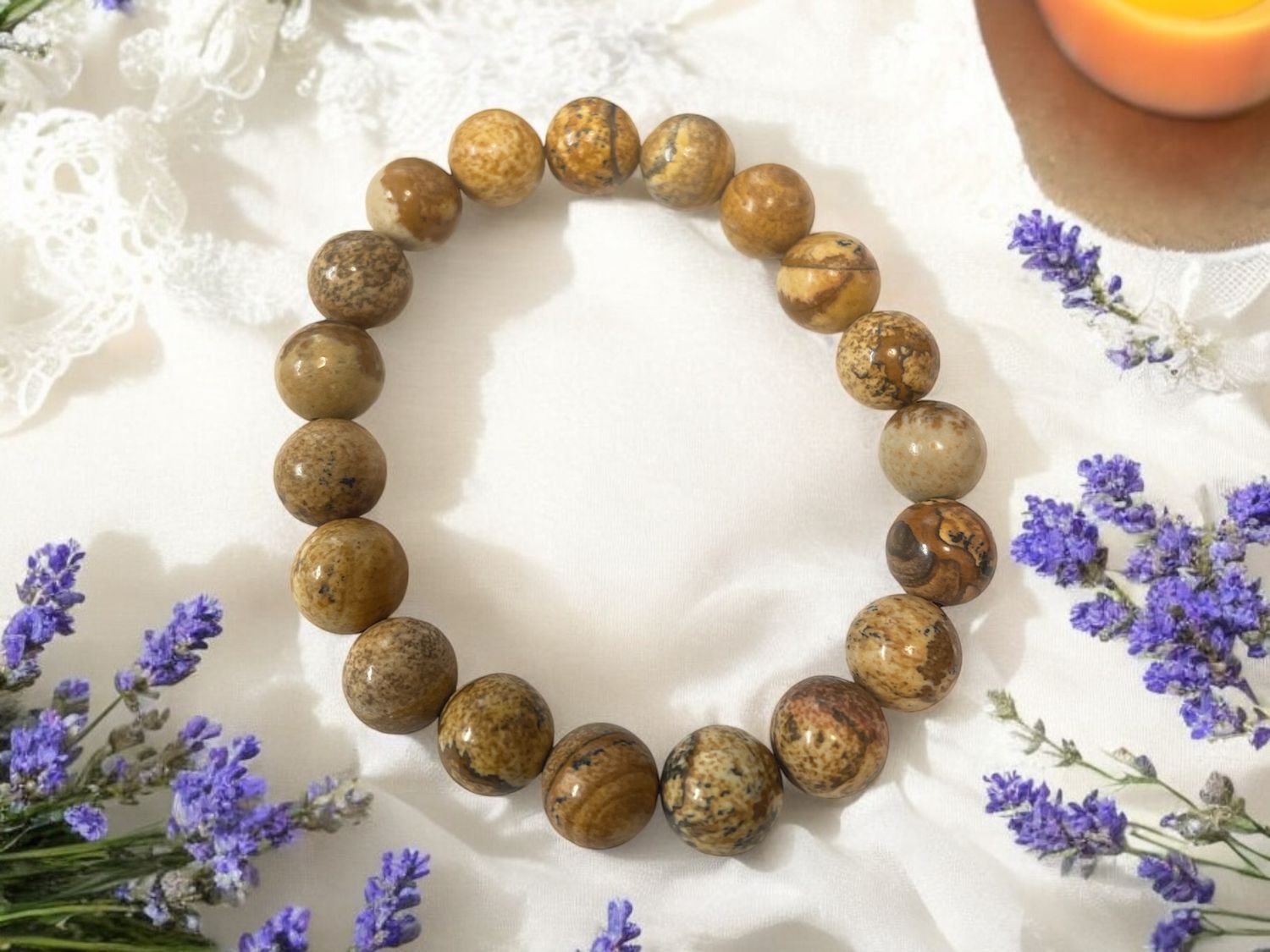 Picture Jasper Bracelet 10 mm