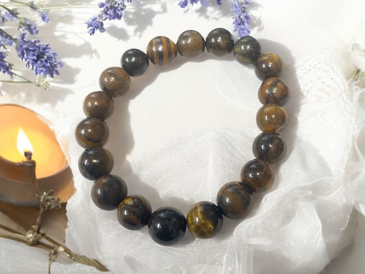 Tigers Eye Bracelet 10 mm